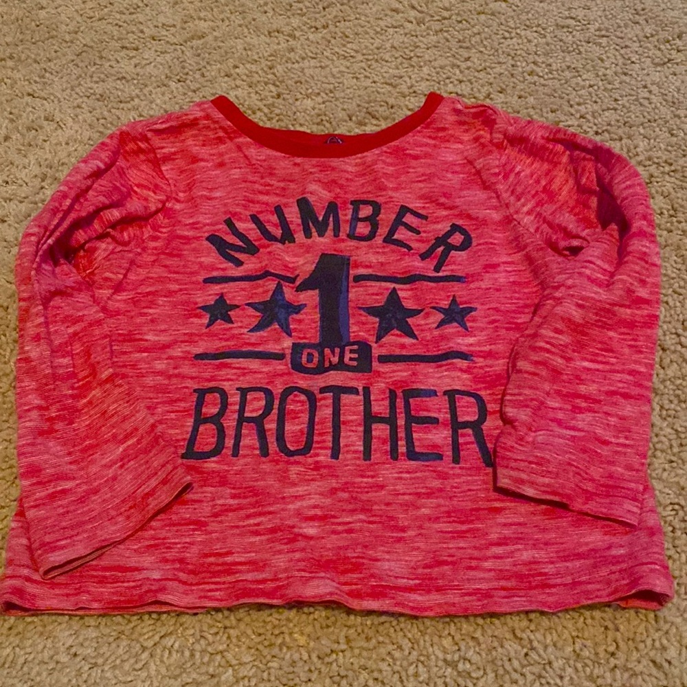 ❄️5 for $10 🏷 George Long Sleeve Red Brother Tee